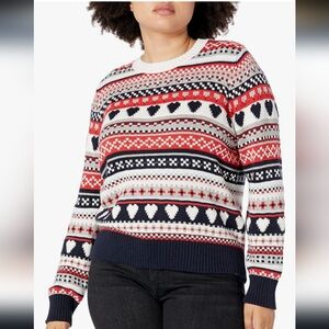 J. Crew Mercantile Fairisle Sweater, size M